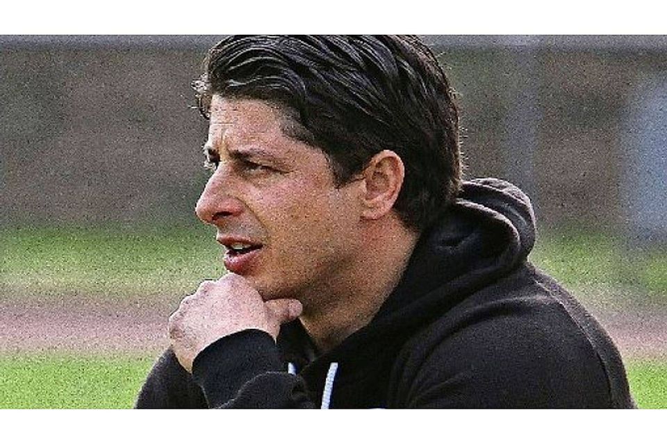 Ein bevorstehender Abschied mit Misstönen: Cataldo Diletto, noch Trainer und Teammanager bei Calcio. Yavuz Dural