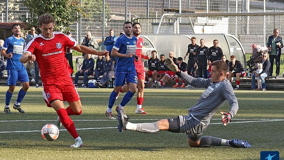 Gegen Kirchardt feierten die Bammentaler (rot) einen verdienten 3:2-Sieg.