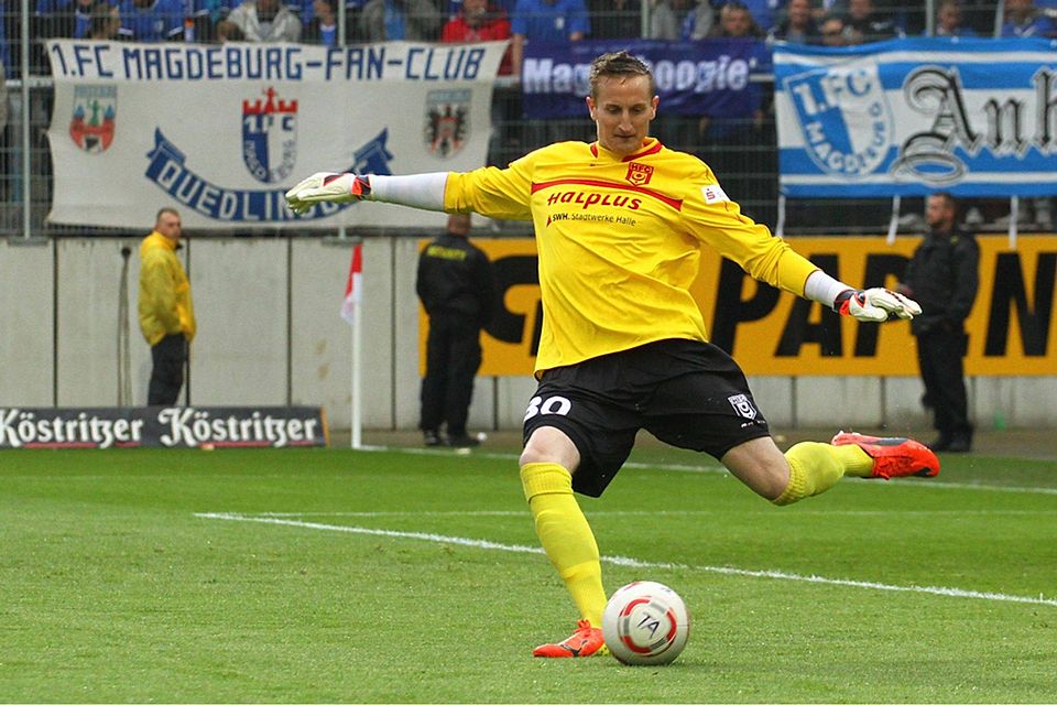 Kleinheider zeigte Mittwoch auch im Pokalfinale, warum ihn der HFC unbedingt behalten wollte. F: Rinke