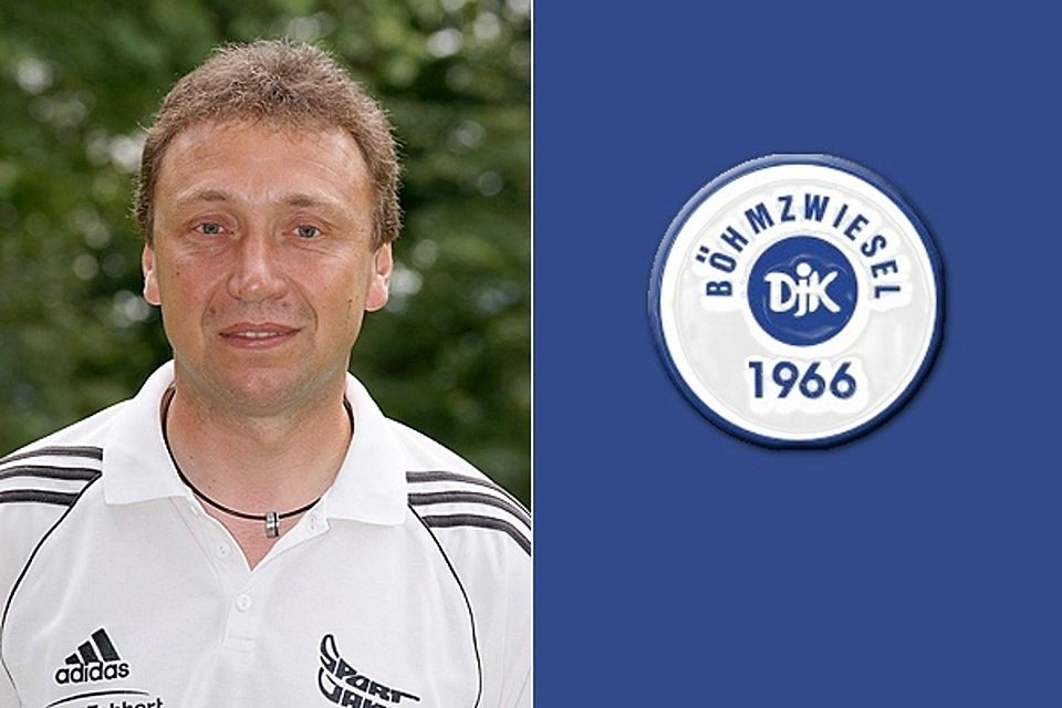 Gunther Bauer übernimmt die DJK Böhmzwiesel  Montage:Wagner