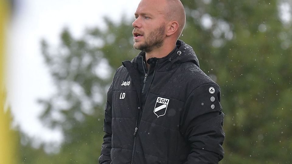 Hofft in Undorf auf Zählbares: Hohenschambach-Coach Lucas Dinauer.