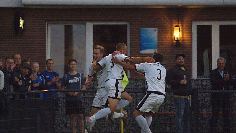 Bei Alemannia Pfalzdorf gibt es weiter Grund zur Freude.