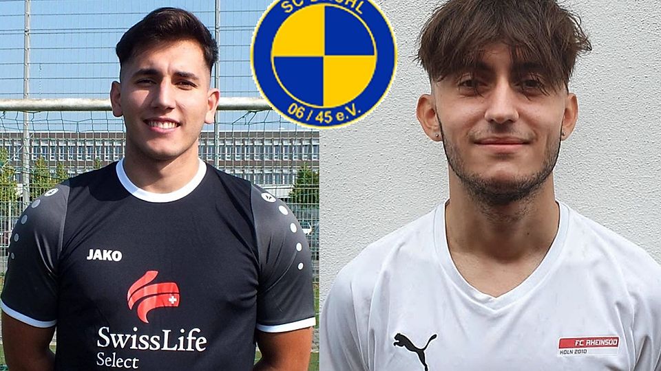 Lautrim Kryeziu (li.) und Patrik Cakolli gehören zu den neuen Spielern beim SC Brühl.