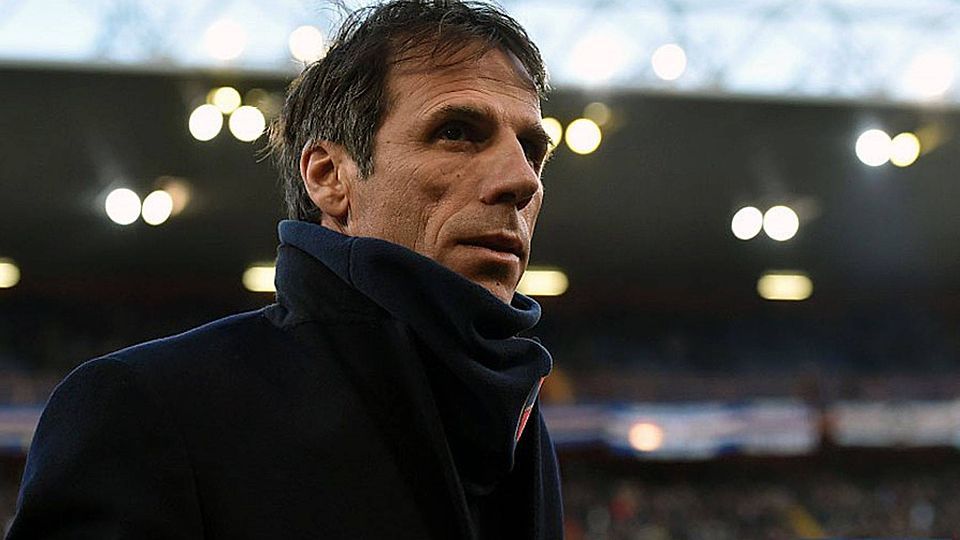 Gianfranco Zola wurde nach der 0:2-Auswärtsniederlage gegen Sampdoria Genua entlassen. Foto: Getty Images