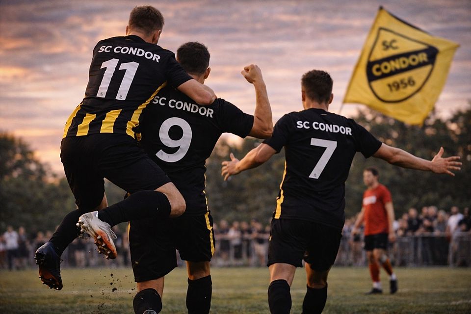 Jubel beim SC Condor.