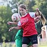 Nicht nur am Ball ein Vorbild: Juliane Frey vom TSV Klein-Linden.	Archivfoto: Bär