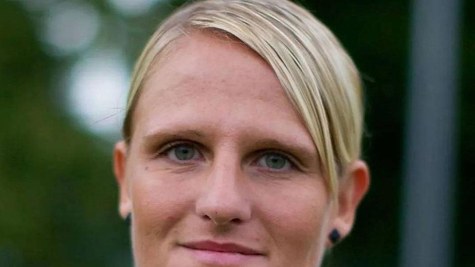 Katja Lalk Herlins Spielertrainerin schnürte einen Doppelpack. f: fupa