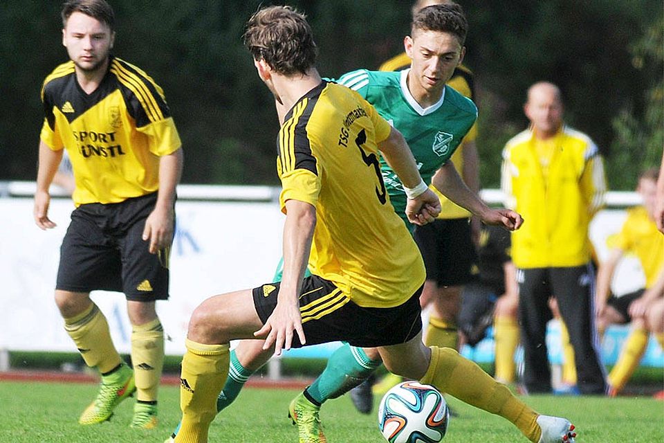 Manuel Rosam traf beim 4:0-Sieg des TSV Zusmarshausen gegen die TSG Untermaxfeld zweimal.	 F.: Andreas Lode