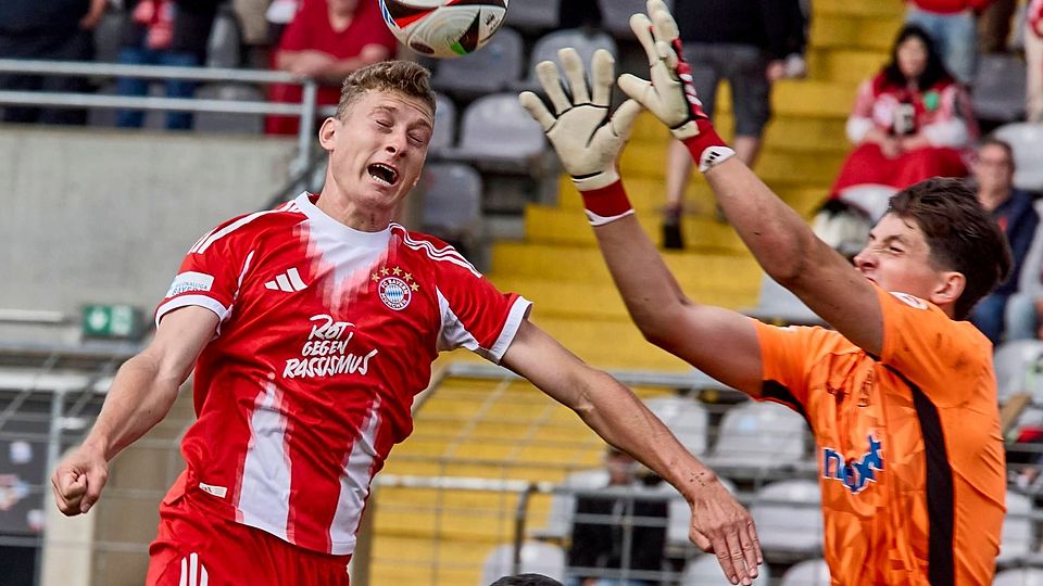 David Heindl traf für die U21 von Österreich innerhalb von zwei Minuten doppelt mit dem Kopf.