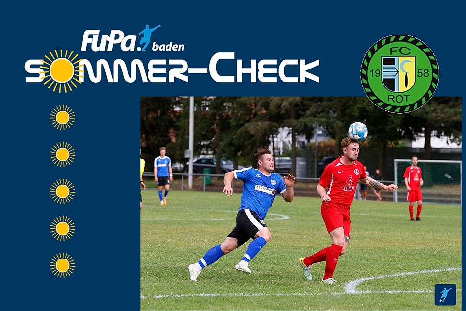 Der FC Rot (rot) bleibt als Meister freiwillig in der Kreisliga Heidelberg.