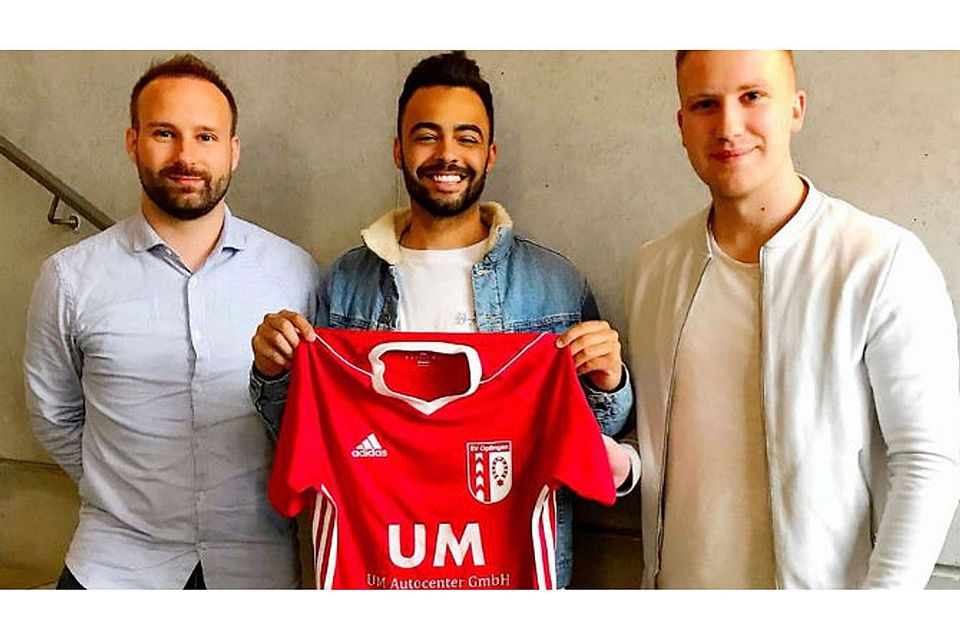 Sebastian Baumann (links), Patrice Wassmer und Philipp Steiert (rechts) wechseln zum SV Opfingen. | Foto: Verein