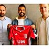 Sebastian Baumann (links), Patrice Wassmer und Philipp Steiert (rechts) wechseln zum SV Opfingen. | Foto: Verein