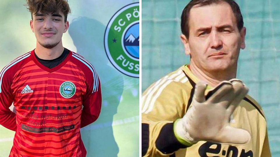 Der Oldie ersetzt den Stammkeeper: Oliver Prokic (r.) musste gegen Habach für Marius Klitsch ins Tor.