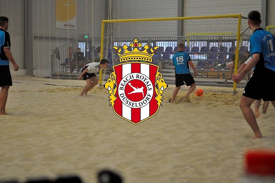 Die Beach Royals aus Düsseldorf spielen um die große Trophäe. 