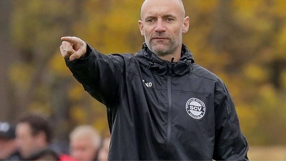 Trainer Richard Hasa bastelt weiter am neuen Kader des SC Viktoria Griesheim. F: Claus
