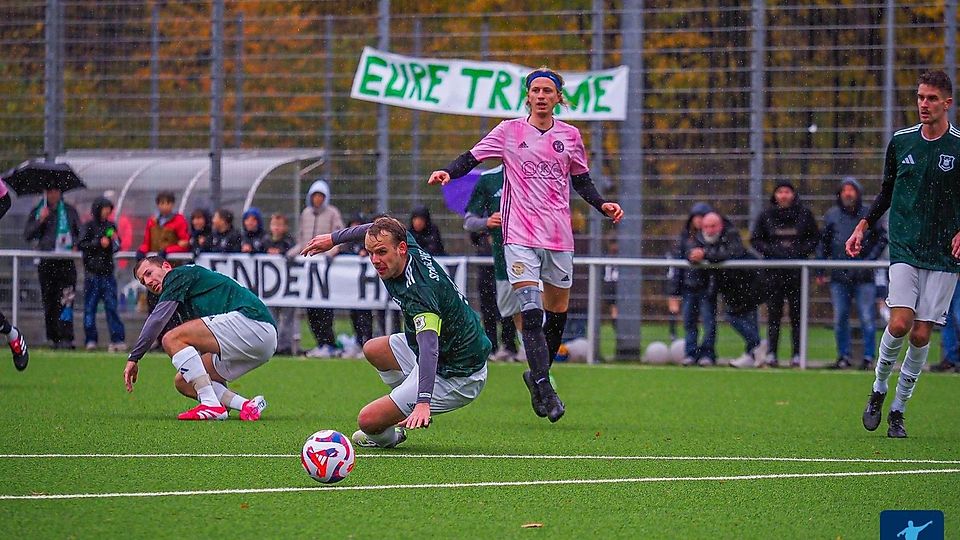 Zacharias Bleckmann kann immerhin den Ausgleich erzielen.