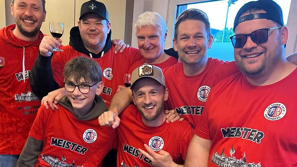 Die Hauzenberger Verantwortlichen zeigen sich auch bei den Feierlichkeiten meisterlich 