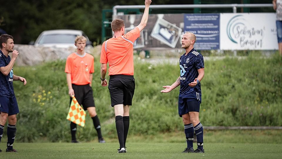 Johannes Mayr wurde vom Sportgericht für drei Spiele gesperrt und fehlt damit gegen Penzberg.