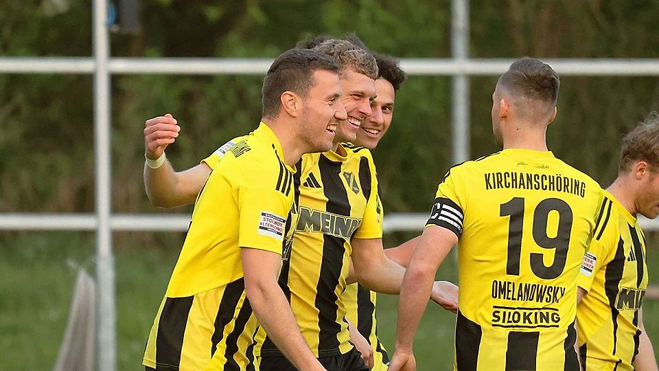 Der SV Kirchanschöring zerlegte den SV Erlbach mit 4:0.