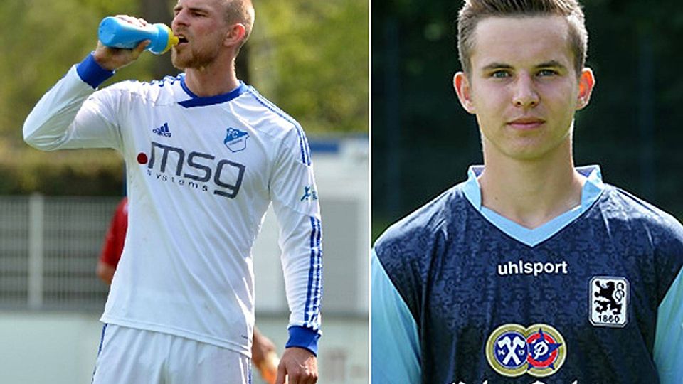 Uli Fries (li.) und Simon Motz verstärken den TSV Buchbach. F: Leifer/TSV
