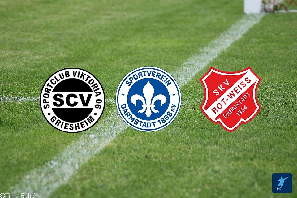 Das Wochenende lief für die Jugendteams von Griesheim, Darmstadt 98 und Rot-Weiß recht ordentlich.