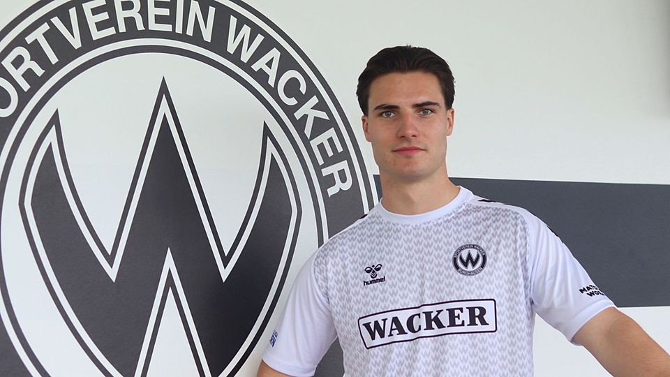 Vom Lech an die Salzach: Noah Müller verstärkt den SV Wacker Burghausen.