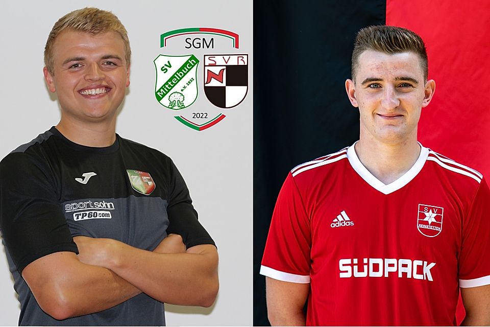 Luca Ruedi von der SG Mittelbuch/Ringschnait (links im Bild) und Noah Blersch vom SV Reinstetten erzielten jeweils 3 Tore im Spitzenspiel