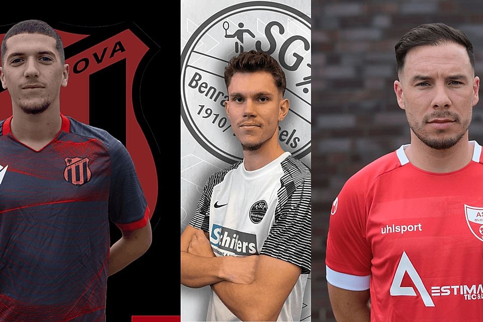 Drei Dreierpacker in der Bezirksliga, Gruppe 1 (von links): Resul Ahmeti, Lars Pöth und Ahmet Kizilisik.