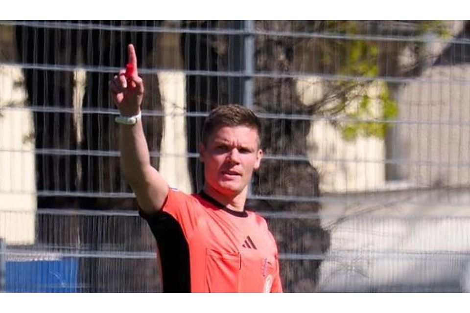 Florian Exner pfiff das Kreisklassen-Spiel zwischen dem TSV 1860 IV und der SpVgg Thalkirchen.