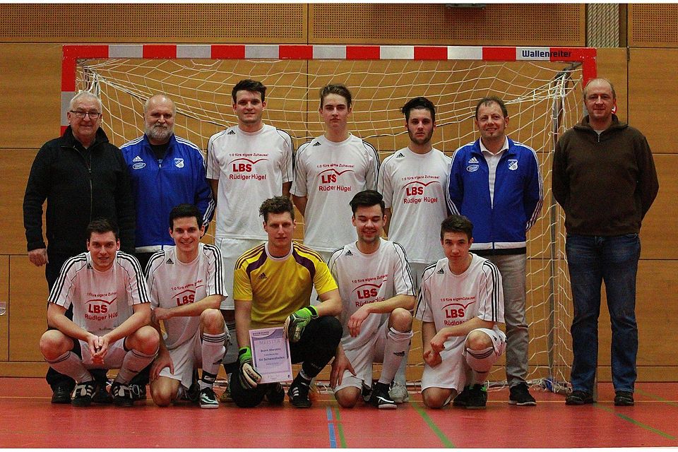 Futsal-Bezirksliga-Meister 2016: der SV Schwarzhofen. F: Würthele