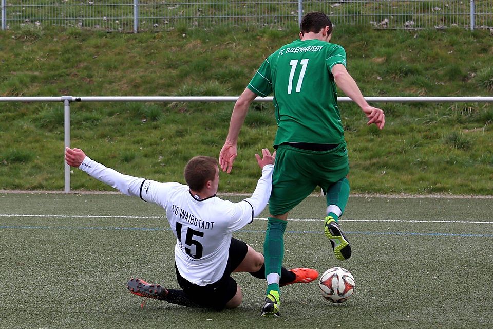 Die SG Waibstadt kann heute Abend neuer Tabellenführer der Kreisliga werden bei entsprechendem Sieg gegen den FC Zuzenhausen II. F: Gebhard