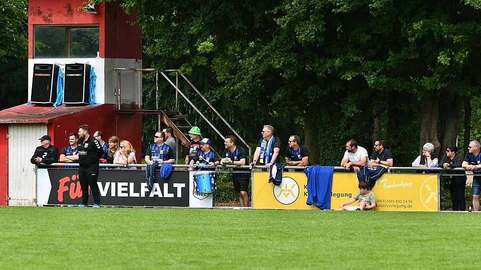 Die Arbeiten beim TuS Borth lassen auf sich warten.