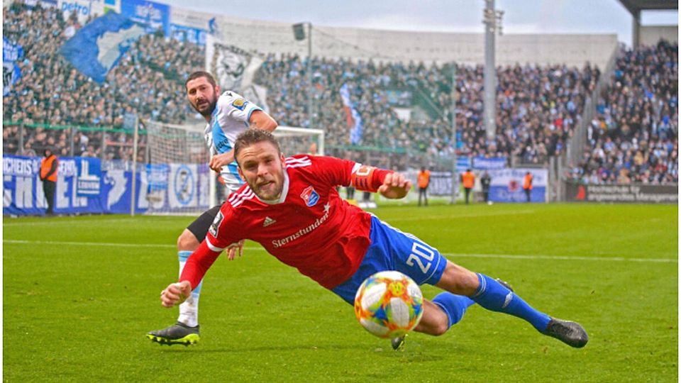 Domink Stahl ist nach seinem Kreuzbandriss wieder ins Training zurückgekehrt.