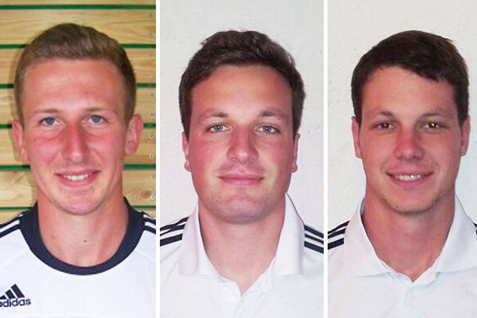 Mario Carla, Florian Baur und Niklas Baur (v.l.n.r.) wechseln im Sommer nach Hausen. | Fotos: Vereine