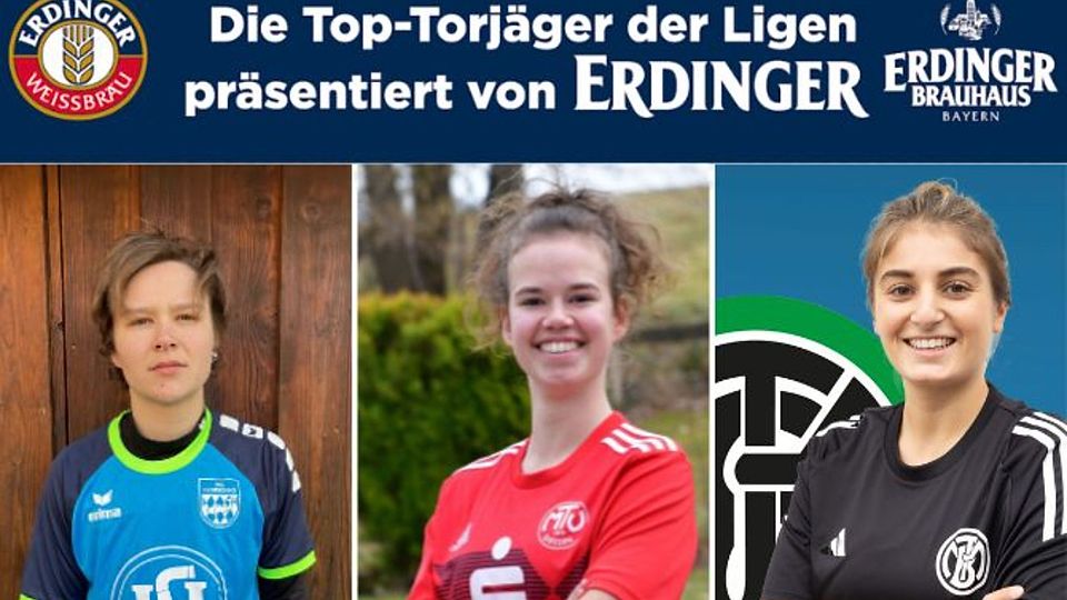 Kristina Spitzer (mi.) hat weiter einen großen Vorsprung an der Spitze der Torjägerliste.