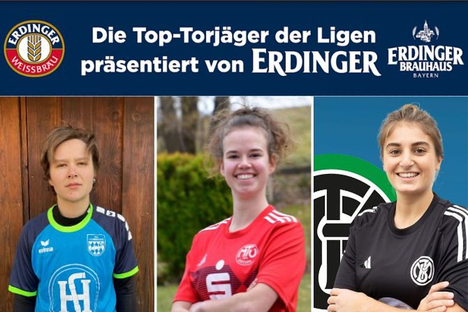 Kristina Spitzer (mi.) hat weiter einen großen Vorsprung an der Spitze der Torjägerliste.