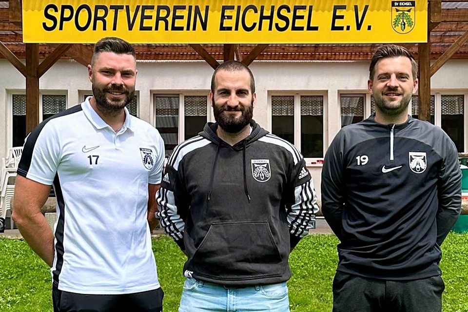 Von links: Kai Asal, Manuel Schwarz und Philipp Brugger freuen sich auf die neue Saison beim SV Eichsel. | Foto: SV Eichsel