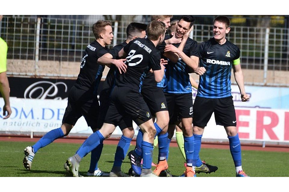 Triers A-Jugend eilt von Sieg zu Sieg. Auch der 1. FC Saarbrücken konnte dem SVE kein Bein stellen. TV-Foto: Hans Krämer
