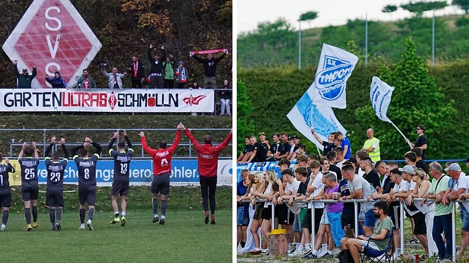 Auf ihre treuen Anhänger können sich der SV Schmölln 1913 und Empor Walschleben verlassen.