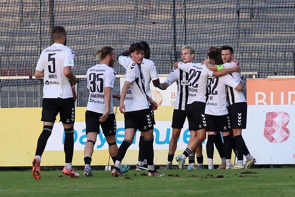 Der SV Wacker Burghausen schlägt die SpVgg Hankofen-Hailing