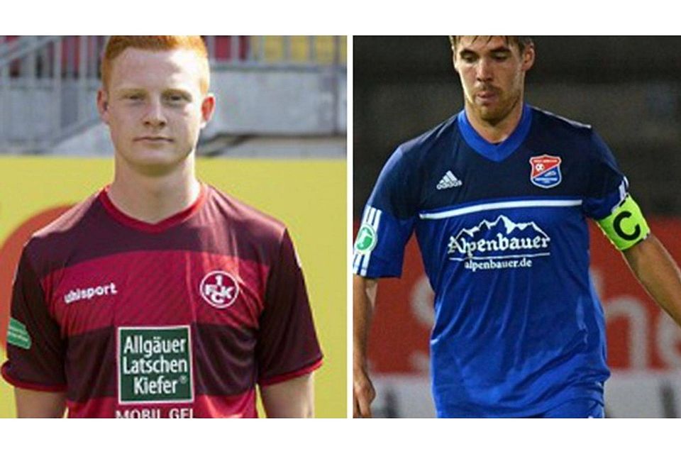 Die Neuzugänge Paul Will (l.) und Maxi Welzmüller fühlen sich bereits nach wenigen Tagen wohl im Team. F: Verein/Leifer