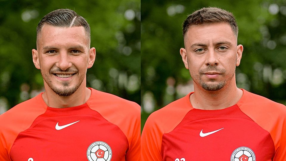 George Frumosu (li.) und Florentin Mariinoiu wechseln vom SV Türk Gücü Straubing an den Grabenweg