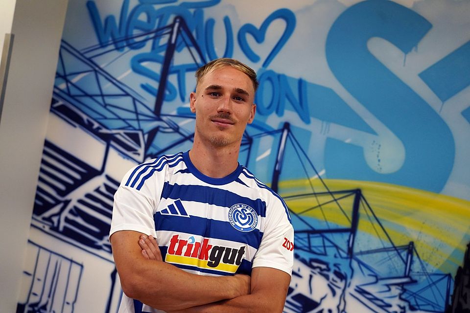 Florian Krüger stürmt ab sofort für den MSV Duisburg.