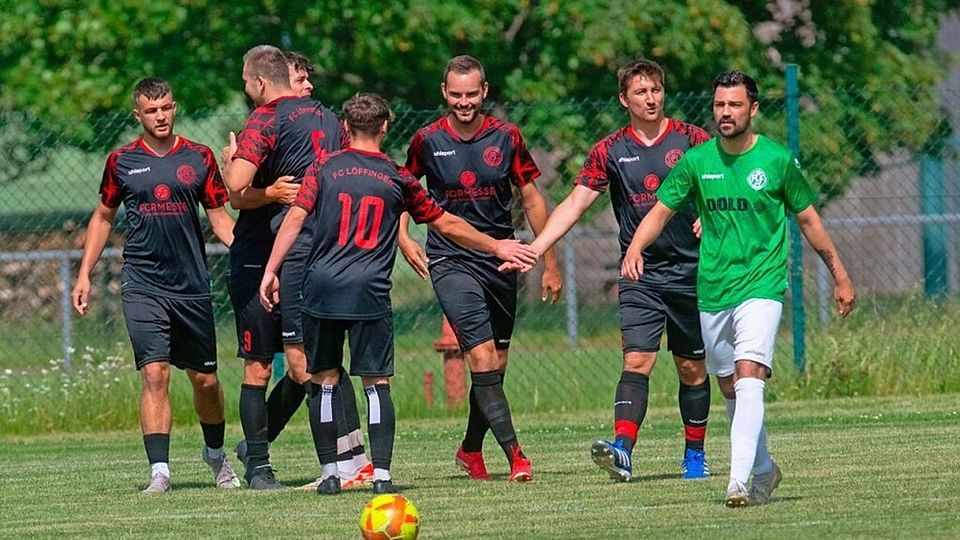 Die Löffinger Spieler drehten in der Rückrunde so richtig auf und ließen auch dem FC Furtwangen letztlich keine Chance. 