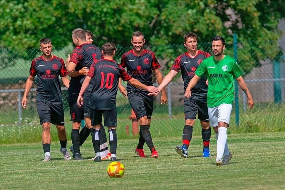 Die Löffinger Spieler drehten in der Rückrunde so richtig auf und ließen auch dem FC Furtwangen letztlich keine Chance. 