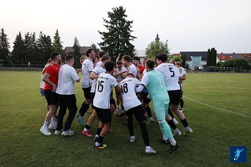 Siegten deutlich am Ende der Relegation und bleiben in der Bezirksliga: Der TSV Lohr am Main. Siegten deutlich am Ende der Relegation und bleiben in der Bezirksliga: Der TSV Lohr am Main.