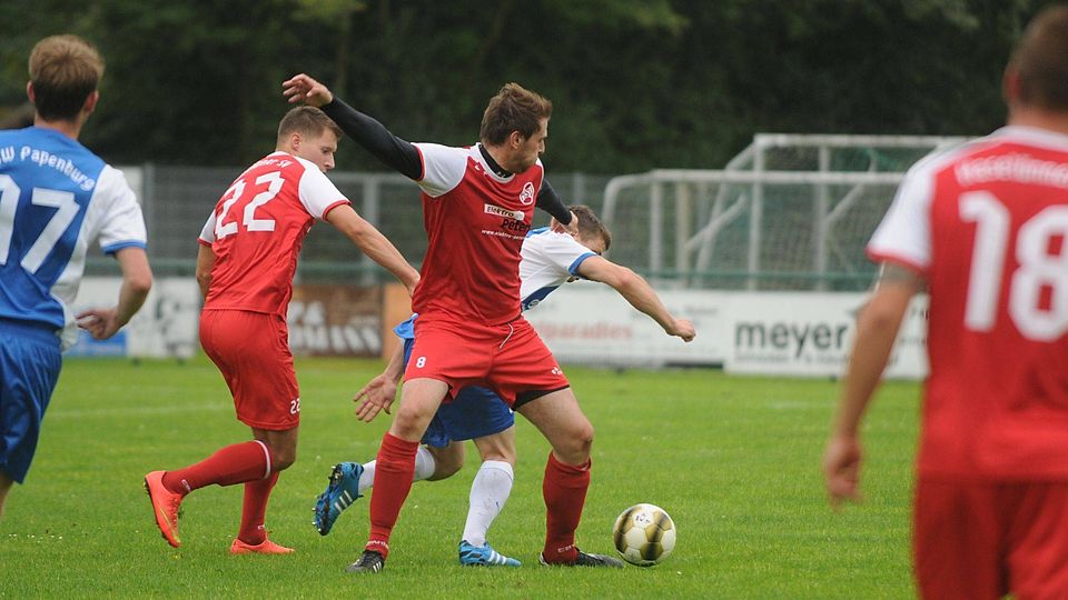 Die Oberhand behielt am Mittwochabend der Haselünner SV gegen BW Papenburg. F: Dirk Hellmers