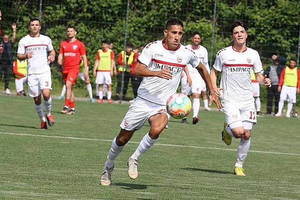 Mateus Ayala Cardoniz in der Saison 2022/23 im Trikot des heutigen Regionalligisten Türkspor Dortmund.