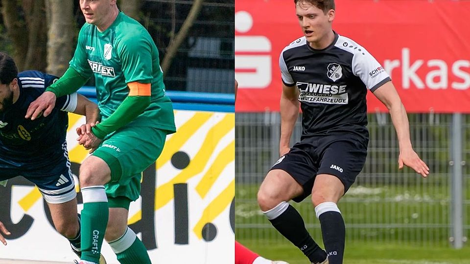 Hordel (links) und Maaslingen (rechts) treffen sich in der kommenden Saison in der Oberliga.