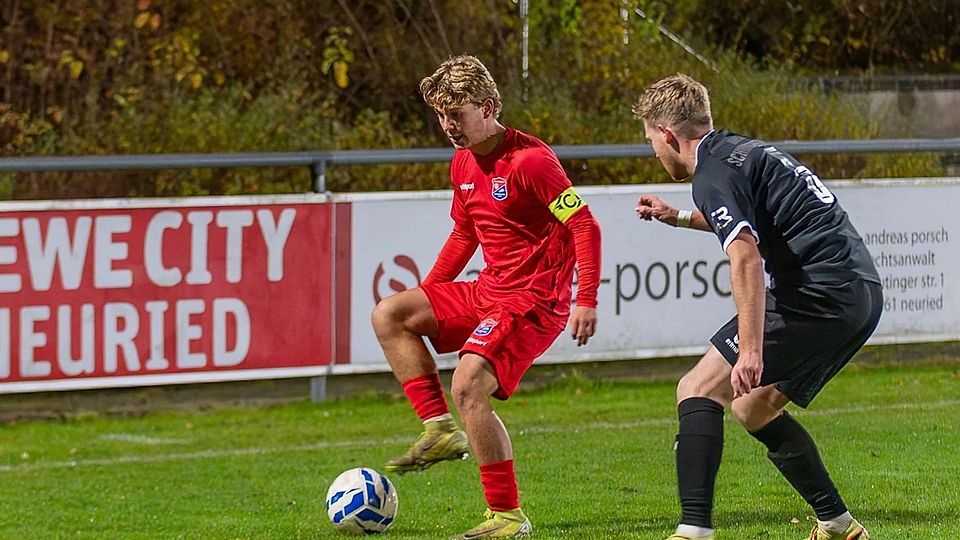 Philipp Zimmerer (am Ball, hier für die zweite Mannschaft der SpVgg Unterhaching) will sich in Buchbach in der Regionalliga durchsetzen.